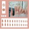 Комплект от 24 изкуствени нокти в няколко варианта - ZJY181