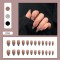 Комплект от изкуствени нокти 24 броя - ZJY184