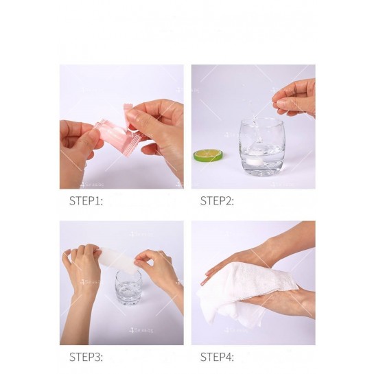 Кърпи за почистване на лице и ръце с форма на маршмелоу HZS511
