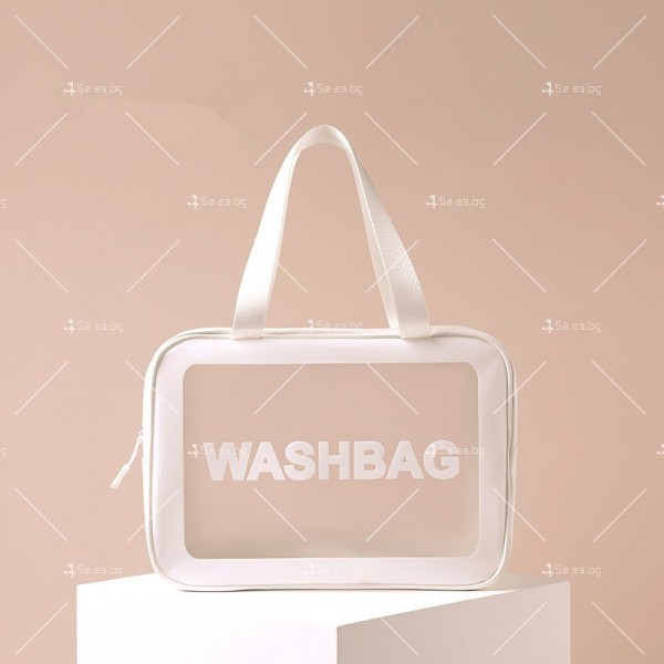 Прозрачна чанта несесер за козметични продукти, различни размери HZS556 20