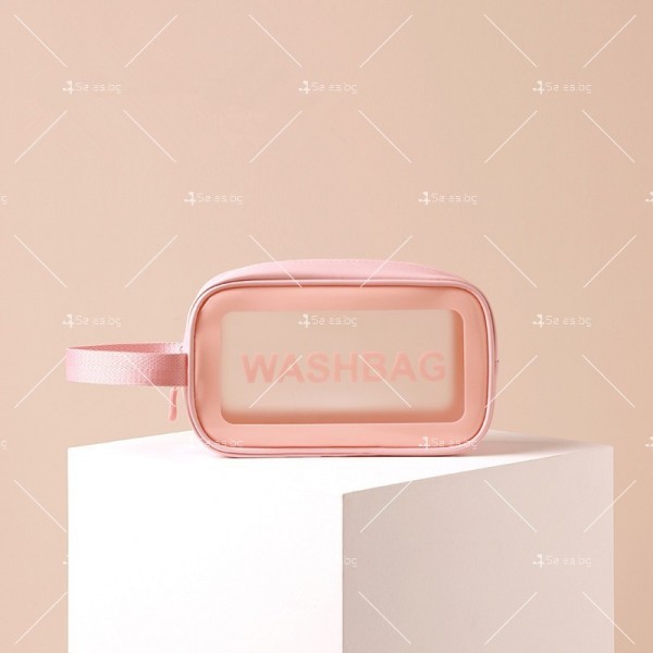 Прозрачна чанта несесер за козметични продукти, различни размери HZS556 24