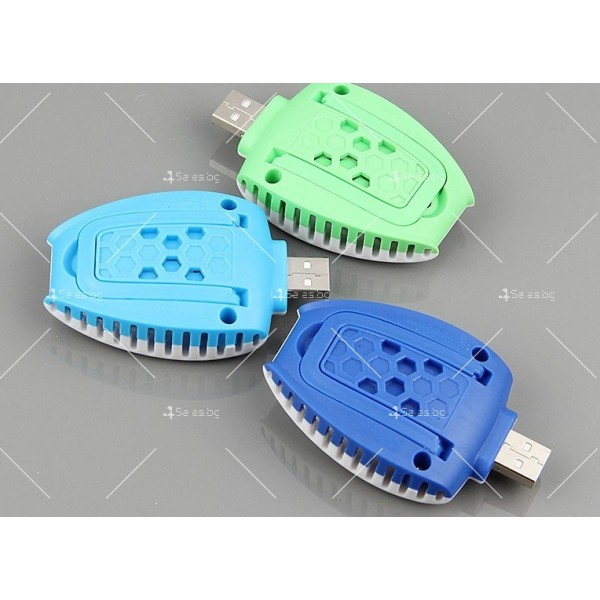 Портативна USB джаджа против комари, мухи и всякакви насекоми - TV1047 7