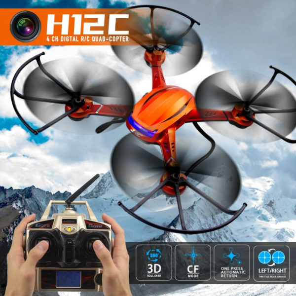 Квадрокоптер JJRC H12C RC HD 1080P камера 3.7V 750 mAh Li-Po батерия 2.4 GHz