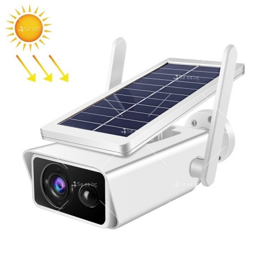 Соларна WiFi камера със слънчев панел - IP50