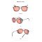 Кръгли слънчеви очила с поляритет 8
