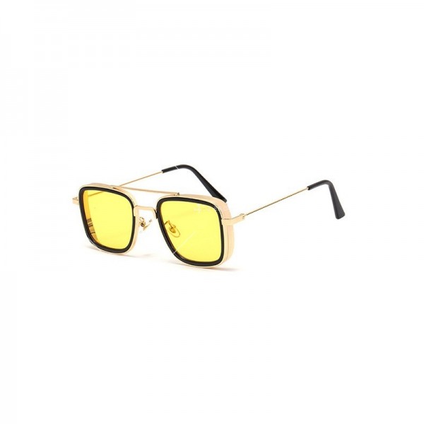 Квадратни слънчеви очила с наносници 25