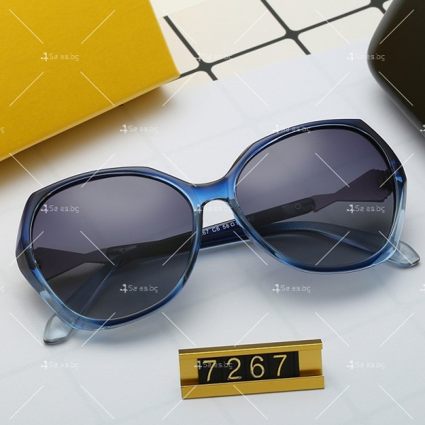 Дамски поляризирани слънчеви очила с кръгли стъкла 5