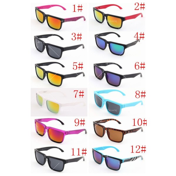 Цветни слънчеви очила, различни цветове 8