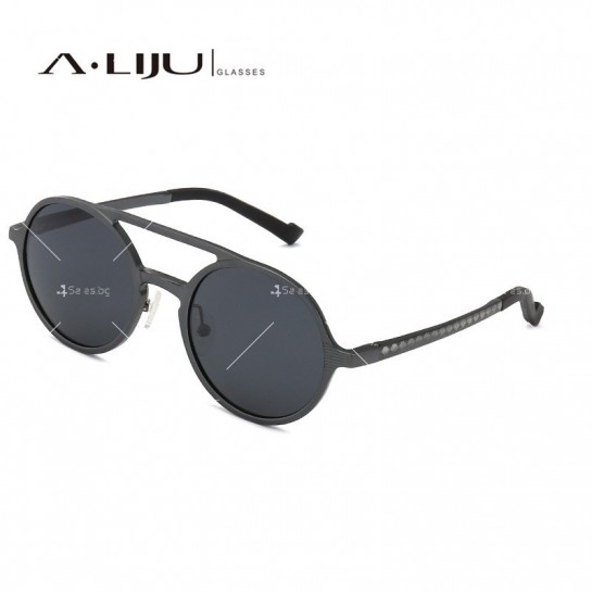 Унисекс слънчеви очила с двойна алуминиева рамка