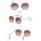 Ретро дамски слънчеви очила с ефектен дизайн на рамките 3