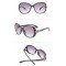 Елегантни дамски слънчеви очила с кръгли стъкла и ефектни дръжки 16