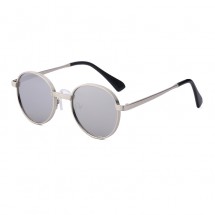 Дамски слънчеви очила с метални дръжки и UV400