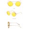 Ретро слънчеви очила с ветроустойчива кръгла рамка 4