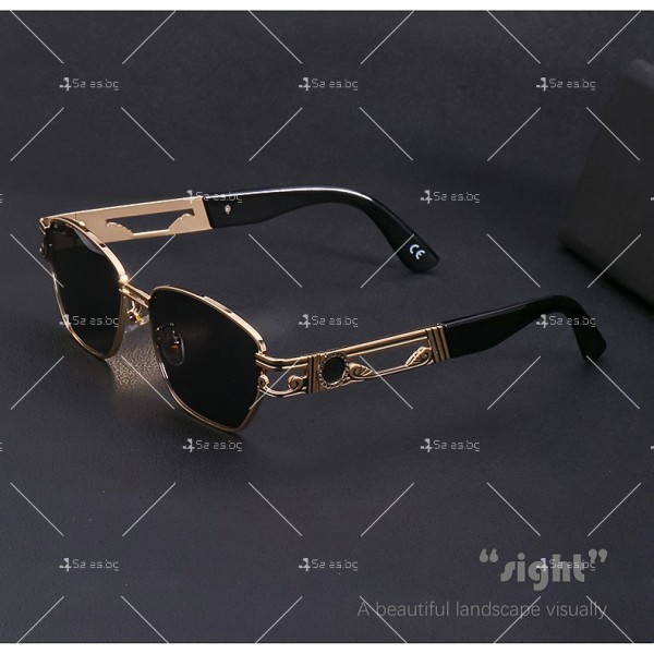 Унисекс слънчеви очила с дръжки с декорация 12