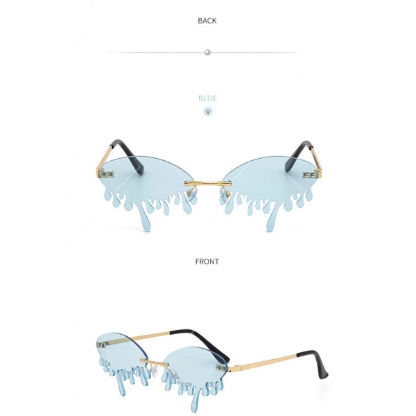 Дамски слънчеви очила с овални разтичащи се стъкла 18