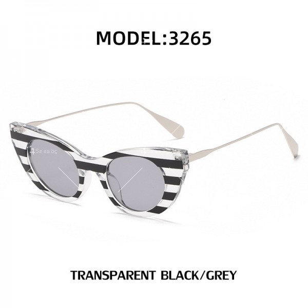Дамски слънчеви очила със стъкла тип пеперуда 6
