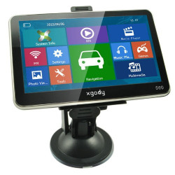 5 инчова GPS навигация за камион XGODY 560 с Bluetooth, карти от 2016 година 3
