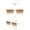 Унисекс квадратни слънчеви очила с тънки рамки 12