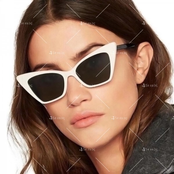 Дамски ретро слънчеви очила котешко око 17
