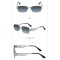 Дамски квадратни слънчеви очила с дебели метални дръжки 16