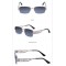 Дамски квадратни слънчеви очила с дебели метални дръжки 19