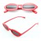 Дамски слънчеви очила тип котешко око с малки правоъгълни стъкла 3
