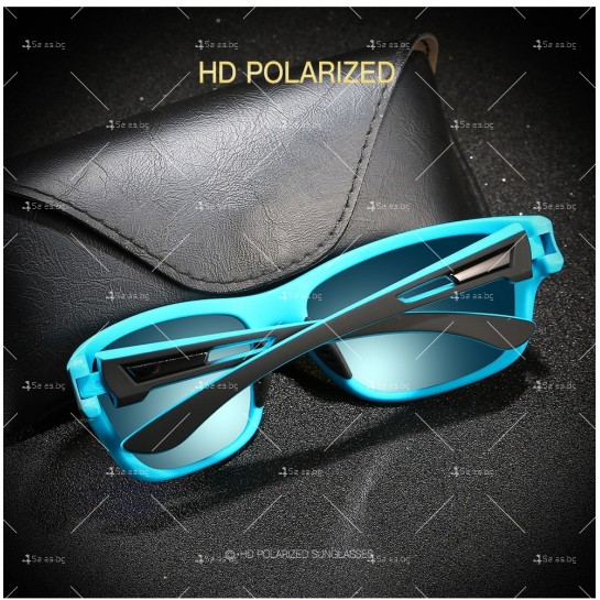 Мъжки поляризирани слънчеви очила с огледални стъкла