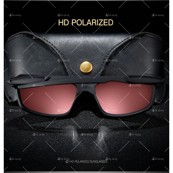 Унисекс поляризирани слънчеви очила с огледални стъкла 11