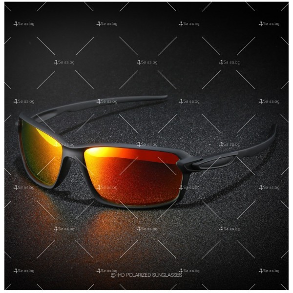 Унисекс поляризирани слънчеви очила с огледални стъкла 14