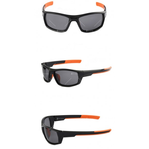 Мъжки спортни слънчеви очила с камуфлажна рамка 2