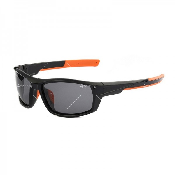 Мъжки спортни слънчеви очила с камуфлажна рамка 4