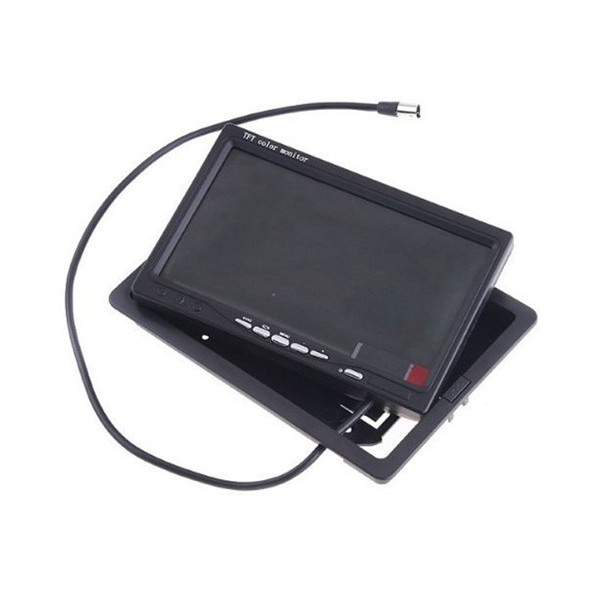 Монитор за кола с 7 инча LCD дисплей,   HD 800 x 480 p и 2 AV изхода PK LCD2