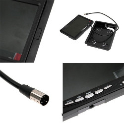 Монитор за кола с 7 инча LCD дисплей, HD 800 x 480 p и 2 AV изхода PK LCD2 4