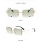 Дамски ефектни слънчеви очила с правоъгълни форми на стъклата 39