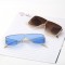 Слънчеви очила стил стиймпънк с големи стъкла и странични прегради 1
