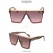 Дамски слънчеви очила с ретро дизайн и права рамка 12