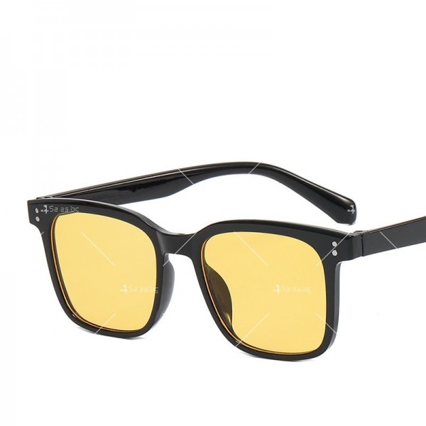 Слънчеви очила с квадратни стъкла, унисекс модел 2