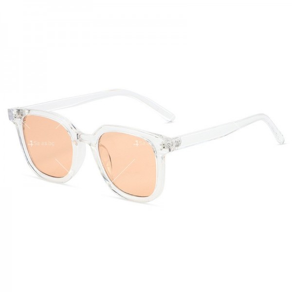 Слънчеви очила с квадратни стъкла, унисекс модел 6