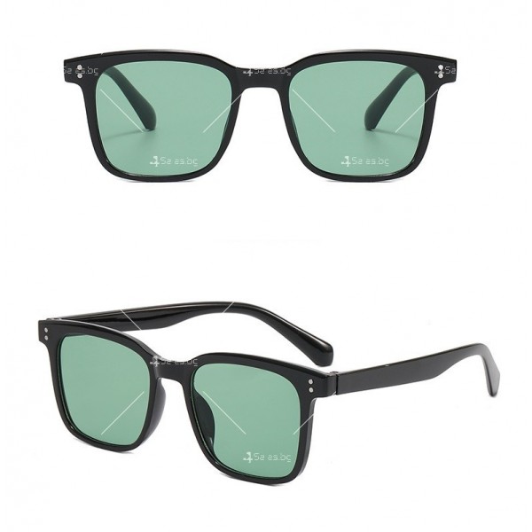 Слънчеви очила с квадратни стъкла, унисекс модел 9