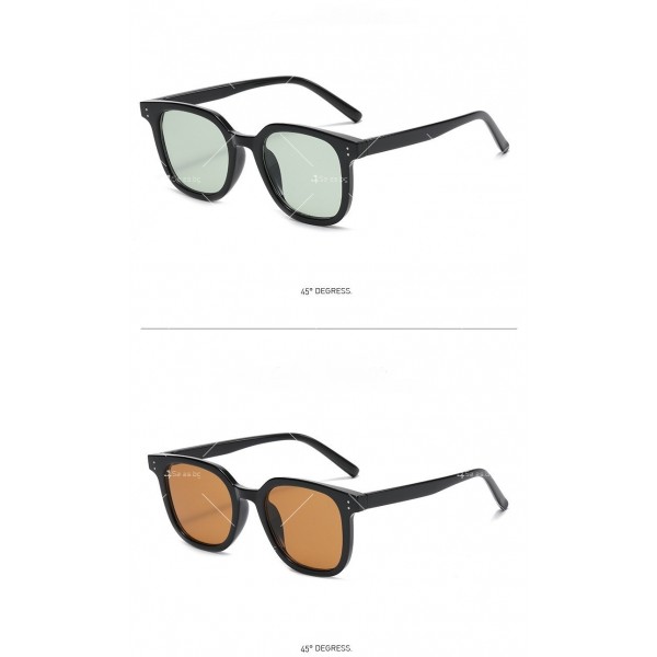 Слънчеви очила с квадратни стъкла, унисекс модел 22