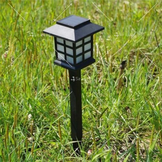 Комплект от 6 броя соларни LED лампи за двор и градина H LED69