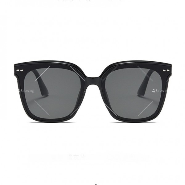 Дамски квадратни слънчеви очила с ретро дизайн 6