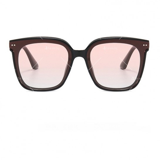 Дамски квадратни слънчеви очила с ретро дизайн