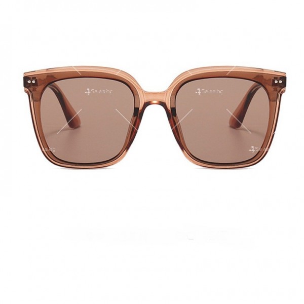 Дамски квадратни слънчеви очила с ретро дизайн 8