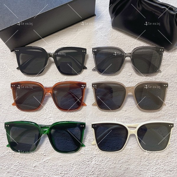 Дамски квадратни слънчеви очила с ретро дизайн 19