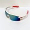 Мъжки спортни слънчеви очила с цветни стъкла и цветни дръжки 21