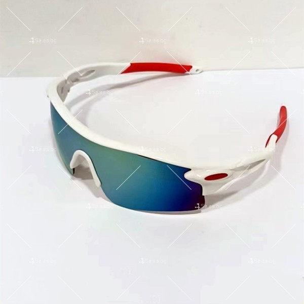 Мъжки спортни слънчеви очила с цветни стъкла и цветни дръжки 21