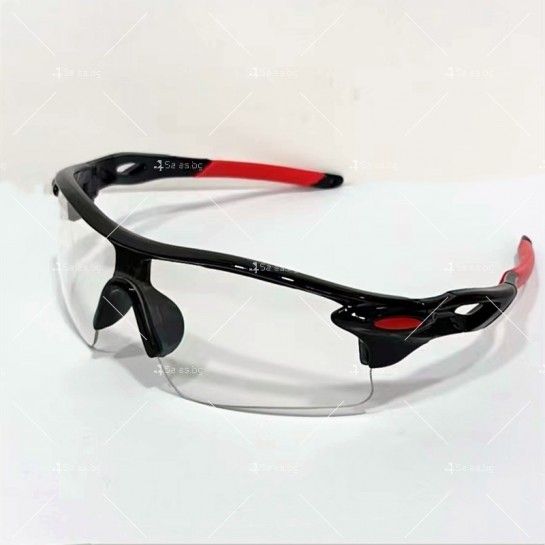 Мъжки спортни слънчеви очила с цветни стъкла и цветни дръжки