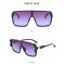 Дамски слънчеви очила с цели стъкла и ефектна рамка 11