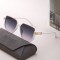 Дамски слънчеви очила в квадратна форма с рамка от метал и пластмаса 7